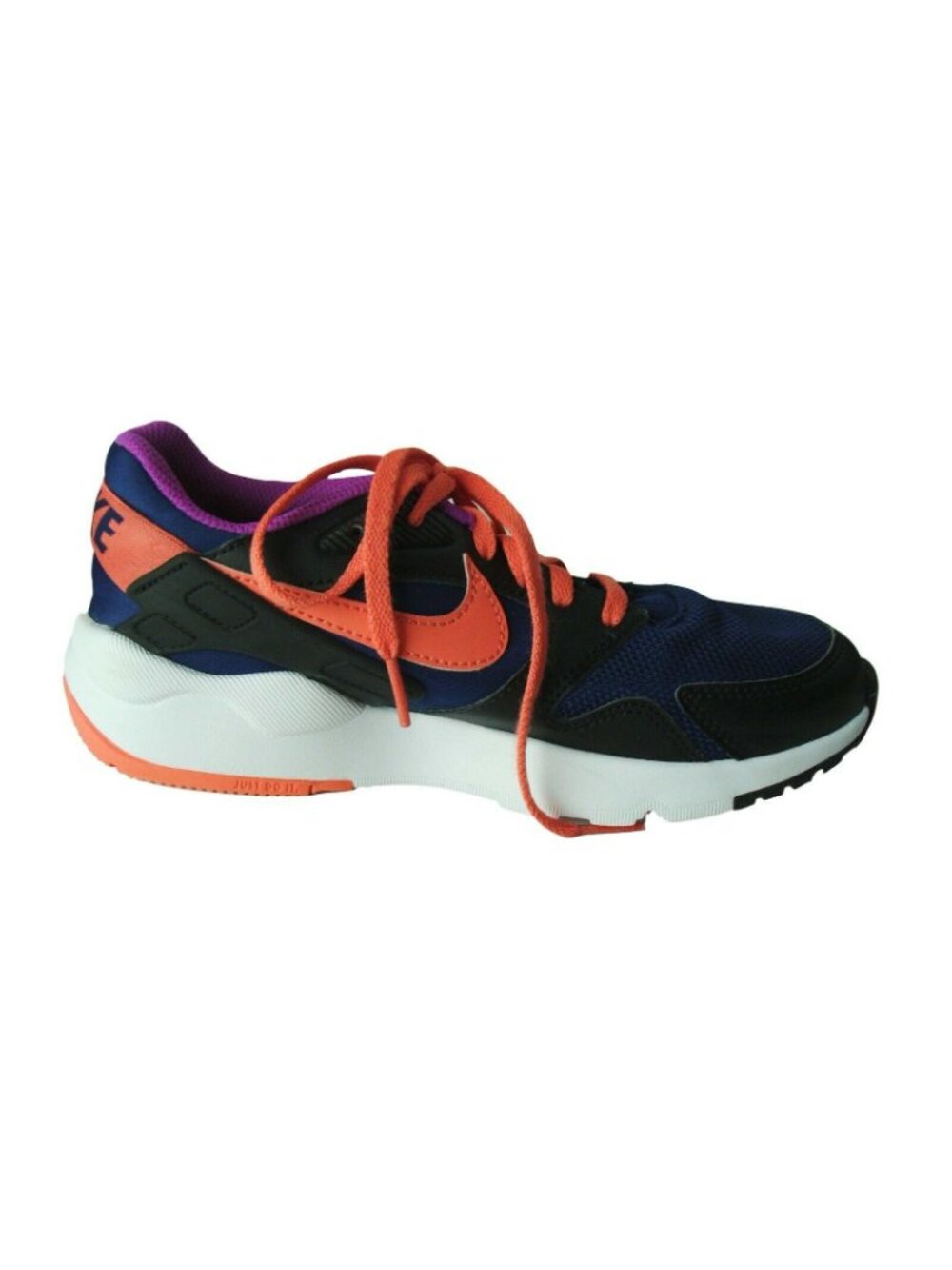 Nike Air Icarus Extra Bold Youth Sneakers Size 5Y Black/Orange - Picture 6 of 7